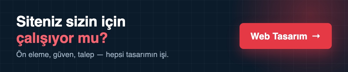 Sitenizin işletmeniz için çalışmasını sağlayalım — web sitesi tasarımı.