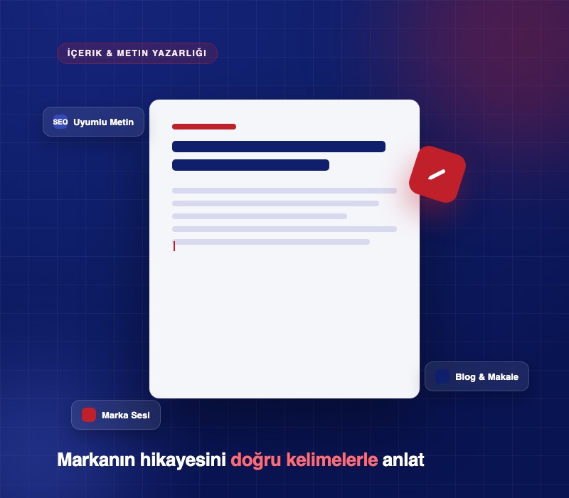 İçerik & Metin Yazarlığı