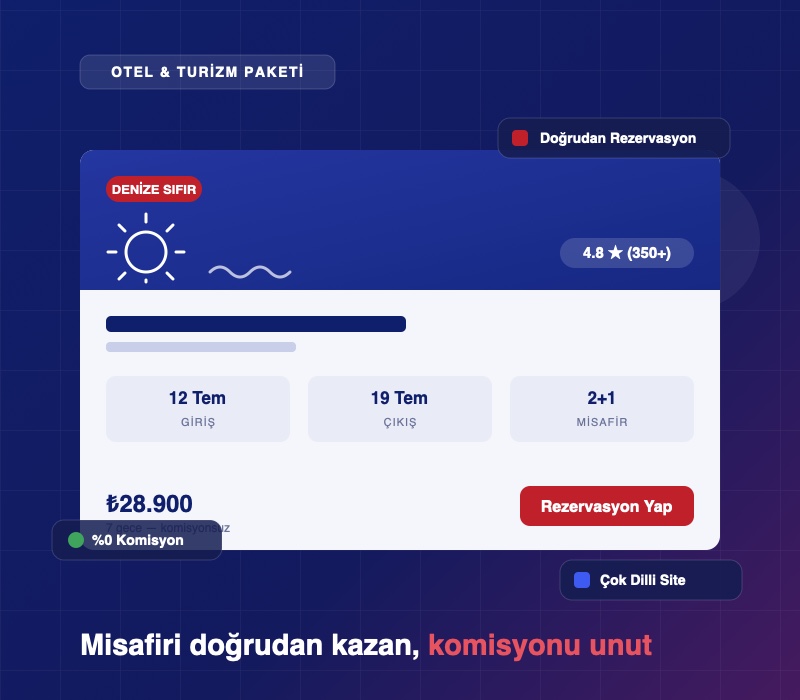 Otel & Turizm Paketi